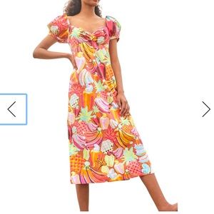 Farm Rio fruit salad dress new size Large